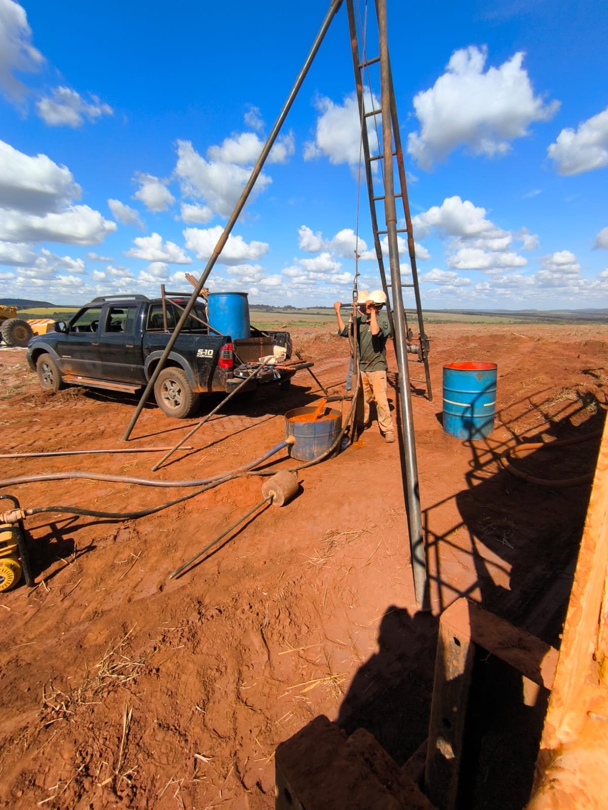 Equipamento sondagem SPT